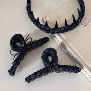 カチューシャ　バンスクリップ　ヘアアクセサリー　レディース　デザイン　韓国風　髪飾り