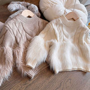 2025秋冬※女の子ニットセーター プルオーバー上品系