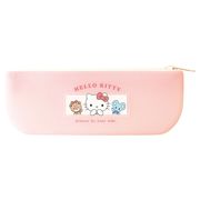 サンリオ SOFUTTO シリコーン ペン ポーチ ハローキティ ピンク【小ロット販売】