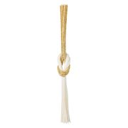 【2025年AW新作】結い水引パーツ　＃１　白金　1コ　MH000577-001