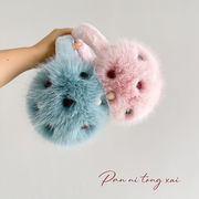 カラフルキャンディ風耳あて レディース 防風タイプ 保温耳カバー 冬の外出用