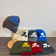 新入荷　秋冬　子供用　キッズ　ニット帽 　 おしゃれ  7色　DC