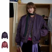 メンズ MA-1 中綿 ジャケット 男女兼用 ストリート系 防寒アウター 秋冬 2025新作★全2色