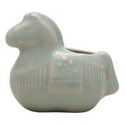 開運干支　午楊枝入れ青