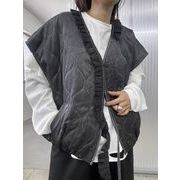 今季マストバイ   気質   おしゃれ   厚手 マイナー柄  ニット パディング   ベスト