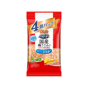 [ユニ･チャーム]グラン･デリ国産鶏ささみパウチジュレ成犬用4個パック緑黄色野菜･チーズ80g×4個