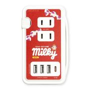 PEKOUSB/USB Type-C付き ACタップミルキーペコ MPK-04A