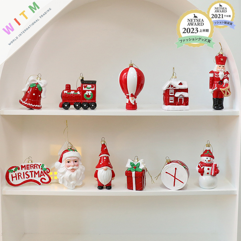 クリスマス サンタ 雪だるま クリスマス飾り 吊り下げ ツリー飾り Christmas限定
