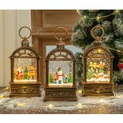 2025秋冬新作 クリスマスハウス  ライト付き クリスマスオブジェ クリスマス雑貨 家 置き物