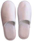 使い捨てコーラルフリーススリッパ クラブ・家庭ゲスト用 厚手待客用スリッパ