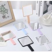 ハンドミラー コンパクトで携帯に便利 可愛い  6色