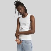 メンズファッション 無地 タンクトップ 男女兼用 ノースリーブ トップス 春夏 2025新作★全3色