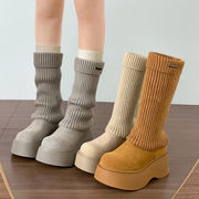 シューズ　ショートブーツ　秋冬　デザイン　韓国ファッション　INS