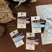 ヘアピン　ヘアアクセサリー　レディース　韓国ファッション　2点セット