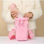 多機能水筒バッグ アウトドア 旅行 水筒カップカバー 手提げ ストラップ式カバー 携帯水筒保護カバー