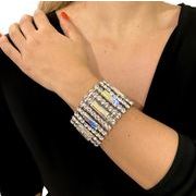 ベリーアクセサリー 演出服 パーティーダイヤモンドブレスレット ベリーダンスブレスレット