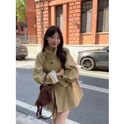 今季マストバイ  フレンチ   気質   おしゃれ   防寒   長袖  立て襟  トレンチコート