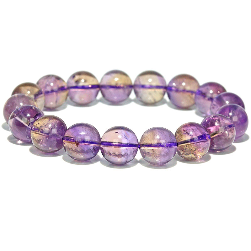 高品質 約12mm ボリビア産 アメトリン Ametrine ブレスレット【FOREST