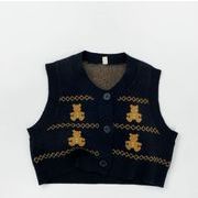 2025新作  キッズ服　トップス　セーター　ベスト★80－130CM
