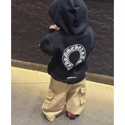 2025新作 　キッズ服　トップス　帽子付きスウェット★80－150CM