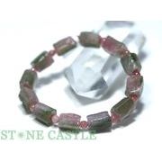 ☆一点物☆【ブレスレット】ウォーターメロントルマリン 筒型 No.05