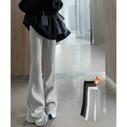 【日本倉庫即納】 スウェットパンツ 裏起毛フレアパンツ美脚