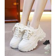 【日本倉庫即納】 ダッドスニーカー レディース 厚底靴美脚