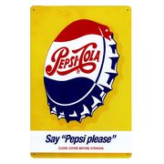 サインボード　メタルサイン　A4　アメリカン雑貨　ブリキ　ティン　看板　ドリンク　コーラ