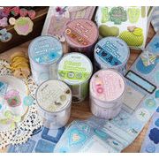 文房具 手帳素材 手帳シール ステッカー 装飾シール 精美 ク