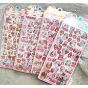 新入荷★粘着シール 　 創意素材　 DIY手作り ステッカー　立体マスキングテープ