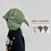 「2025」子供用★帽子★恐竜★耳カバー★キッズ★暖かい★5色