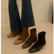 秋冬シューズ  ショートブーツ ブーツ  フレンチ風  お出かけ 靴