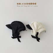 「2025」子供用★帽子★韓国風★キッズ★耳カバー★暖かい★4色