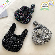 2026新作 スパンコール ハンドバッグ 手提げバッグ キラキラ レディース 上品