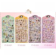 新入荷★DIY手作★手帳用 貼り付け★粘着シール★立体キャラクターシール★3Dシール