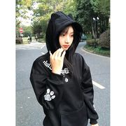 【予約226863】大きいサイズ秋冬新作 韓国風 レディース ファッション  カジュアル   パーカーLL-4L裏起毛