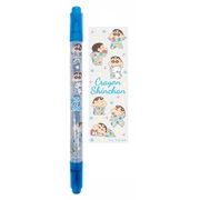 特価商品　クレヨンしんちゃん　カラーツインペン(サックス)