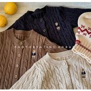 2025秋冬新作★韓国風子供服★ベビー服 ★カーディガン★カットソー★アウター  ニットコート 80-130