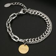 メンズ ブレスレット レディースブレスレット ステンレス製 アクセサリー  金属アレルギー対応★2025