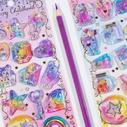 新入荷★DIY手作★手帳用 貼り付け★粘着シール★立体キャラクターシール★3Dシール