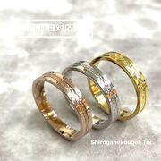 【日本製】【SILVER925】コンビネーションシルバーリング【3色展開】/SR-58