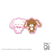 シュガーバニーズ ダイカットミニステッカー 目を閉じて サンリオ sanrio キャラクター グッズ SAN256