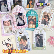 ★2025新作★ 痛バッグ装飾 推し活 透明カードケース写真ケース日系可愛いカードケース