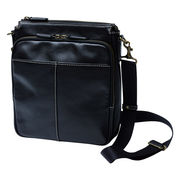 良品工房 日本製牛革縦型ショルダーバッグ