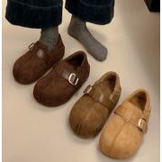 秋冬シューズ  パンプス ローファー 裏起毛  厚底 お出かけ