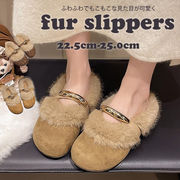 初回送料無料 新作 レディース 靴 ボアシューズ ファーサンダル スリッパ フェイクファー 裏起毛