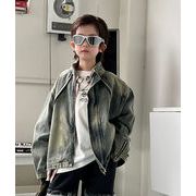 2025秋新作--★男の子用コート 大きい男の子用 韓国風のトレンチコート おしゃれ★100-140cm★