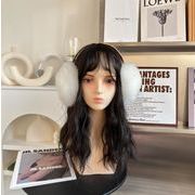 冬の防寒必須 ふわふわ耳カバー 秋冬耳あて 防寒 耳マフラー 保温 耳カバー おしゃれ防寒アイテム