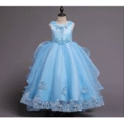 ★mineka★キッズドレス グラデーションチュール 発表会 結婚式 フォーマル 女の子