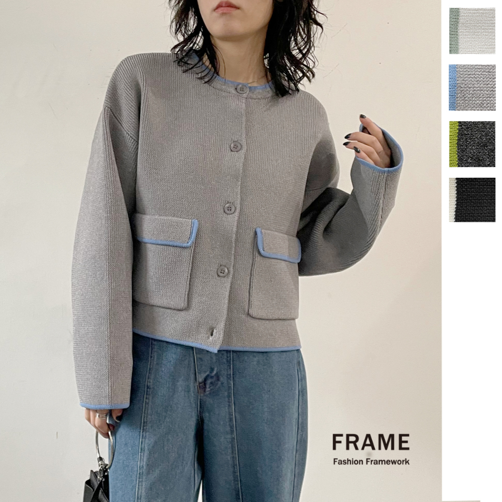 【2026新作】P100配色クルーネックCD